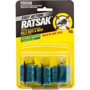 Ratsak Baits Fast Action Wax Blocks