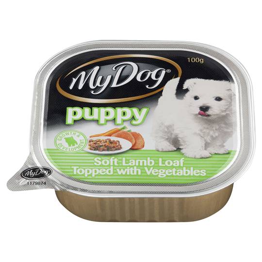 My Dog Puppy Food Lamb Loaf With Vegetables