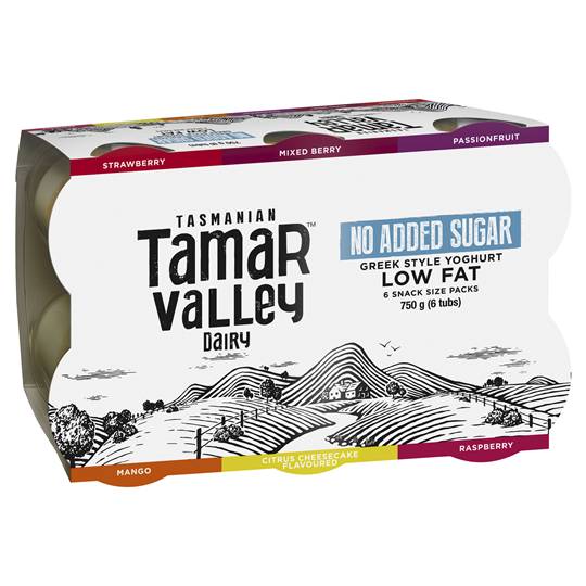 Tamar Valley Greek Style Yoghurt No Added Sugar Low Fat