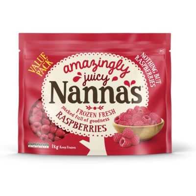 Nanna's Frozen Fruit Raspberries