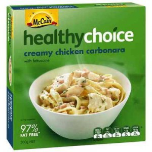 Mccain Healthy Choice Chicken Carbonara
