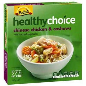 Mccain Healthy Choice Chinese Chicken Cashew
