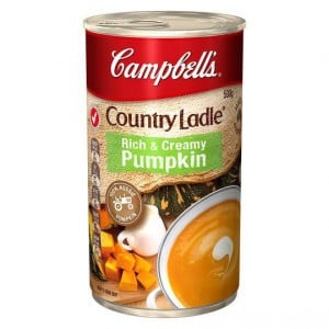 Campbell's Country Ladle Canned Soup Creamy Pumpkin