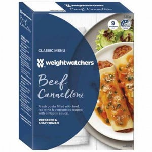 Weight Watchers Beef Cannelloni