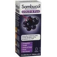 Sambucol Cough Syrups Cold & Flu Liquid