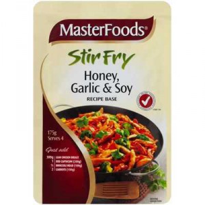 Masterfoods Stir Fry Sauce Honey, Garlic & Soy