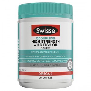 Swisse Ultiboost Odrls Hi-strength Fish Oil 1500mg Caps