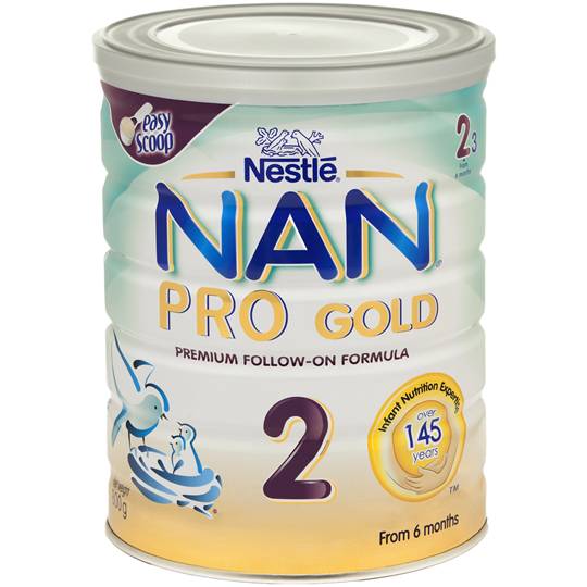 Nestle Nan Pro Gold Follow-on Formula Stage 2 6-12 Months