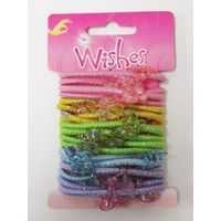 Wishes Butterfly Hair Elastics
