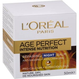 L'oreal Age Perfect Face Cream Intense Nutrition Night Moist