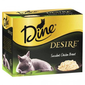 Dine Desire Adult Cat Food Succulent Chicken Breast