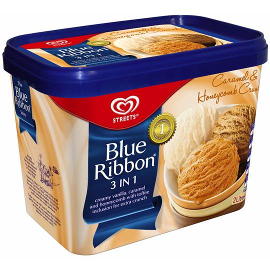 Streets Blue Ribbon 3 In 1 Ice Cream Caramel & Honeycomb Crunch