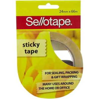 Sellotape Sticky Tape Roll 24mmx66m
