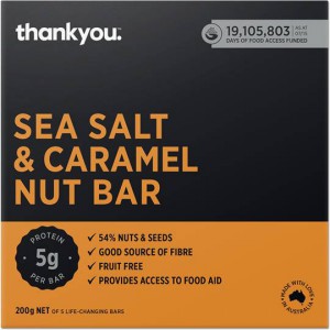 Thank You Nut Bar Caramel Sea Salt