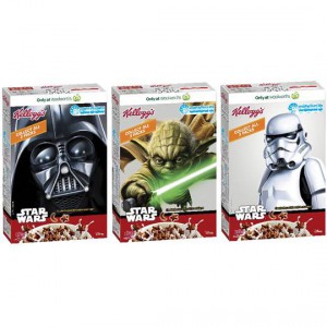 Kellogg's Star Wars Cereal Chocolate Flavoured Shapes