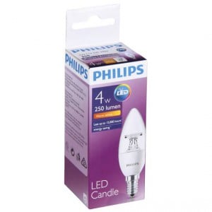 Philips Led 25lm Candle E14 B35