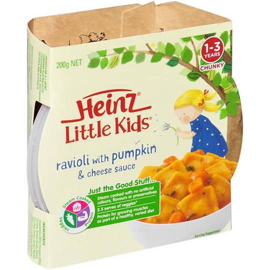 Heinz Little Kids Pumpkin And Cheese