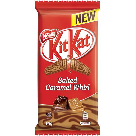 Nestle Kit Kat Salted Caramel Whirl