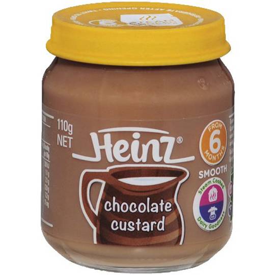 Heinz Chocolate Custard Jar
