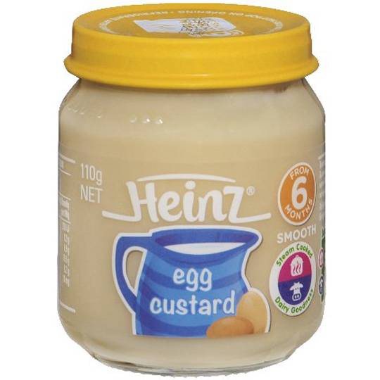 Heinz Egg Custard Jar