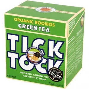 Tick Tock Organic Rooibos Green Tea
