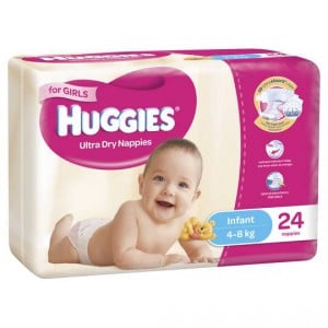 Huggies Ultra Dry Infant Girls