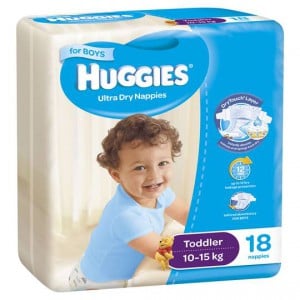 Huggies Nappies Ultra Dry Toddler For Boys