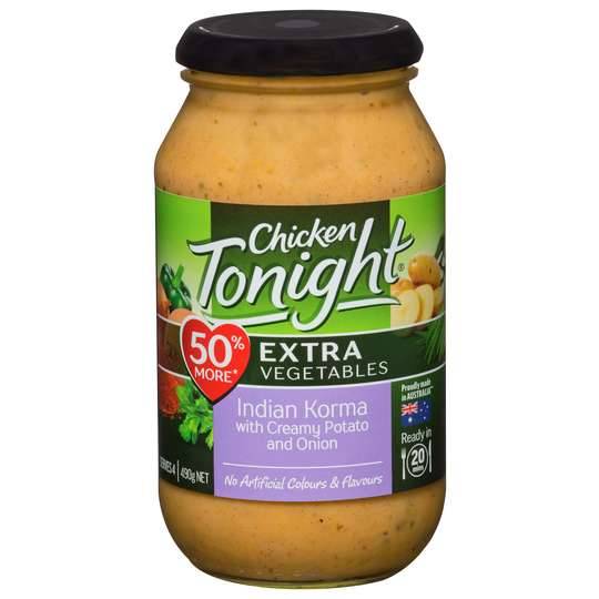 Chicken Tonight Simmer Sauce Extra Korma