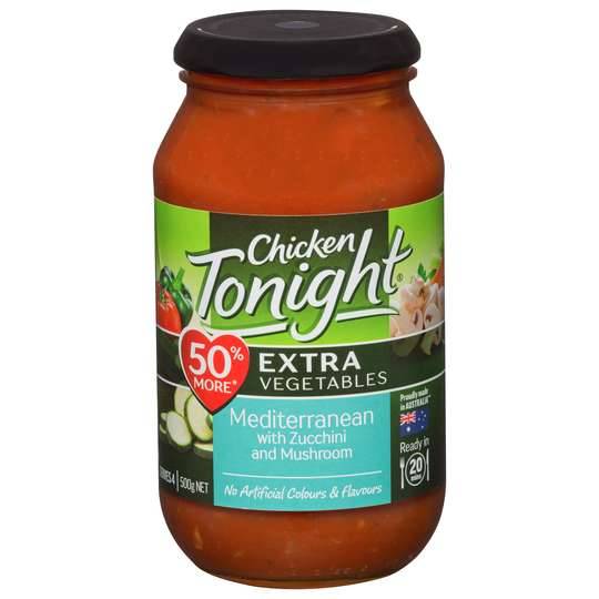 Chicken Tonight Simmer Sauce Extra Medi