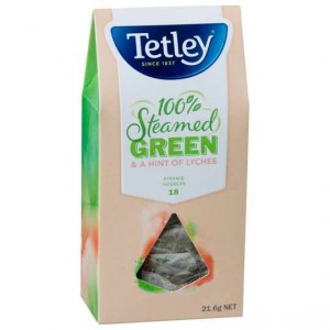 Tetley Pyramid Infused Green Lychee