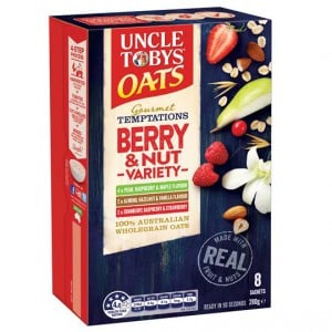 Uncle Toby's Gourmet Temptations Berry & Nut Variety