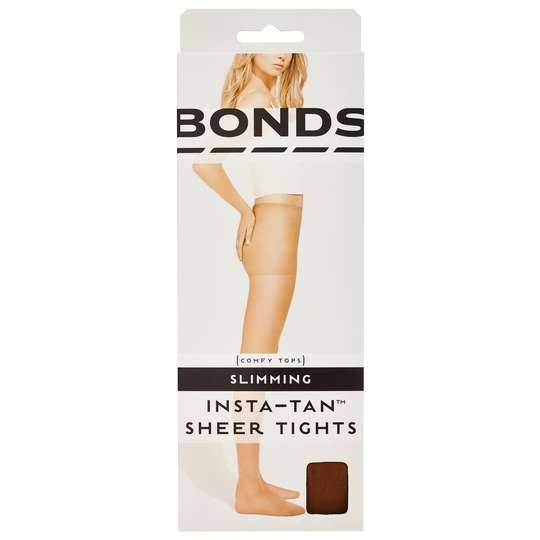 Bonds Instatan Sheer Stockings Slim Tight Light Brown Medium