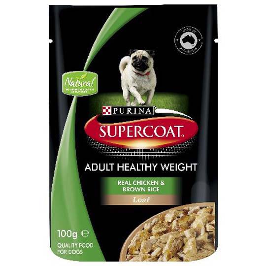 supercoat healthy weight dog food