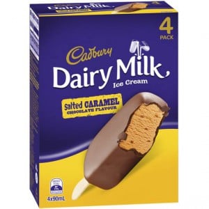 Cadbury Dairy Milk Ice Cream Salted Caramel
