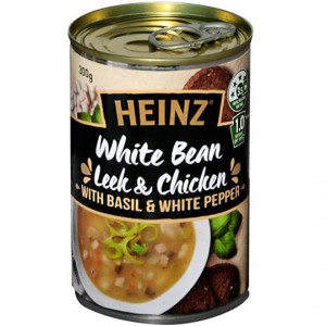 Heinz Soup White Bean Leek Chicken Basil