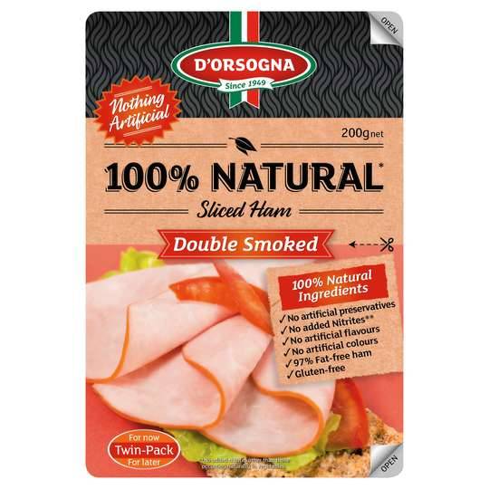 D'orsogna 100% Natural Ham Double Smoked