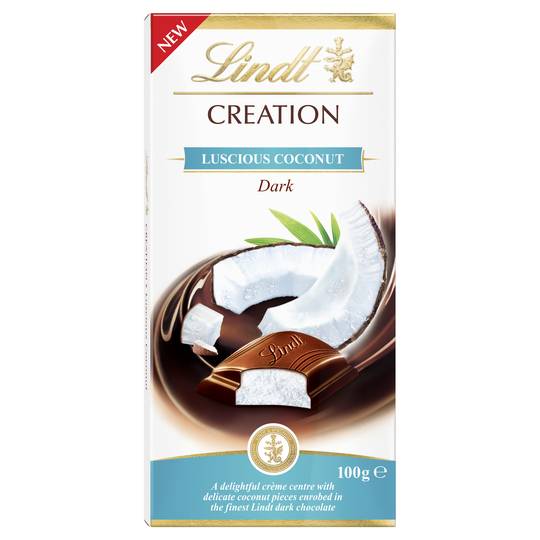 Lindt Creation Dark Chocolate Luscious Coconut