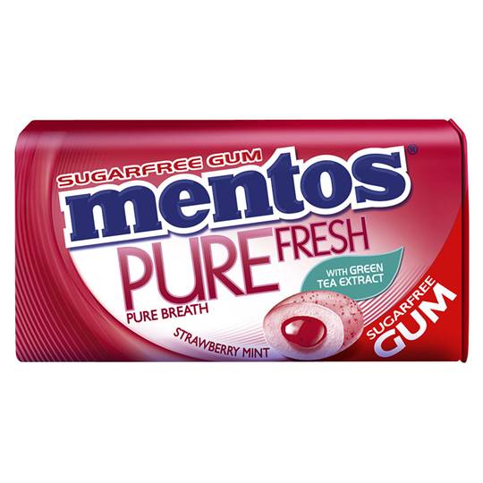 Mentos Pure Fresh Gum Strawberry