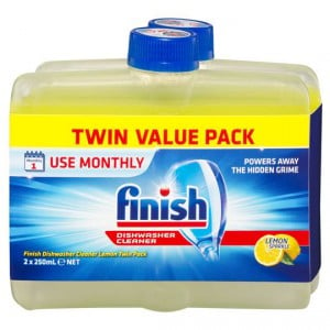 Finish Dishwasher Cleaner Twin Pack