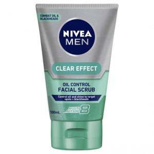 Nivea For Men Facial Scrub Clear Effect Oil Control