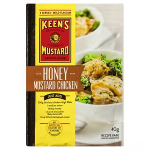 Keens Recipe Base Honey Mustard Chicken