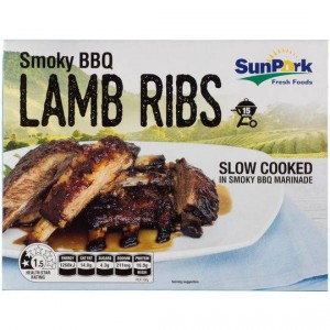 Sunpork Fresh Foods Smoky Bbq Lamb Ribs