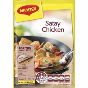 Maggi Satay Chicken Recipe Base