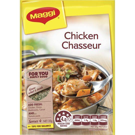 Maggi Chasseur Recipe Base