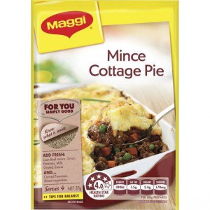 Maggi Mince Cottage Pie Recipe Base