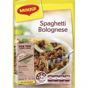 Maggi Spaghetti Bolognaise Recipe Base