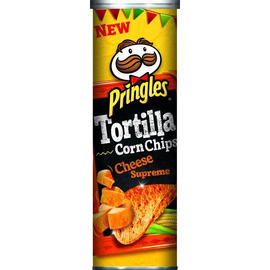 Pringles Tortilla Chips Cheese Supreme
