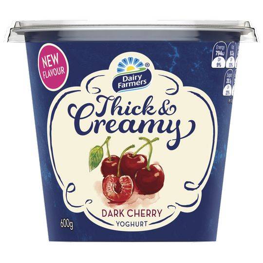 Dairy Farmers Thick & Creamy Yoghurt Dark Cherry Ratings - Mouths of Mums