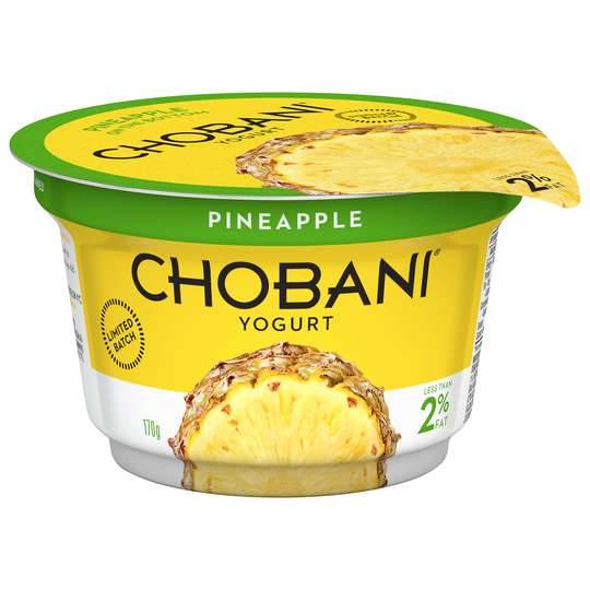 Chobani Yoghurt Pineapple