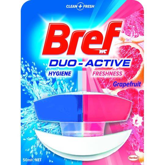 Bref Duo Active Toilet Cleaner Grapefruit